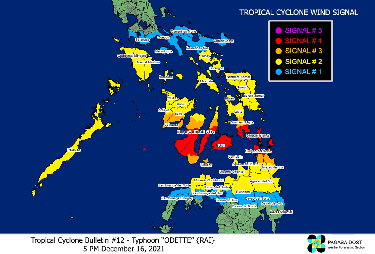 PAGASA Warns ‘very Destructive Typhoon-force’ As It Places Southern ...