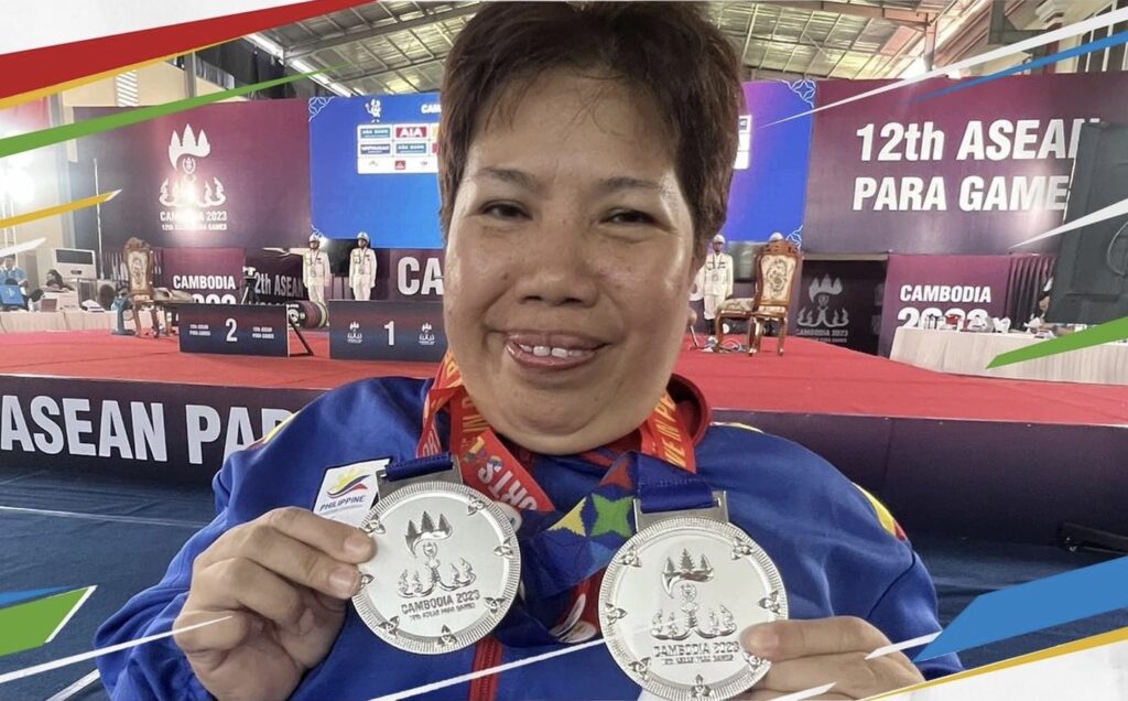 Sipalays Achelle Guion Wins 2 Silver Medals In Asean Para Games 2023 