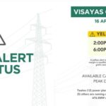 NGCP places Visayas grid on yellow alert today