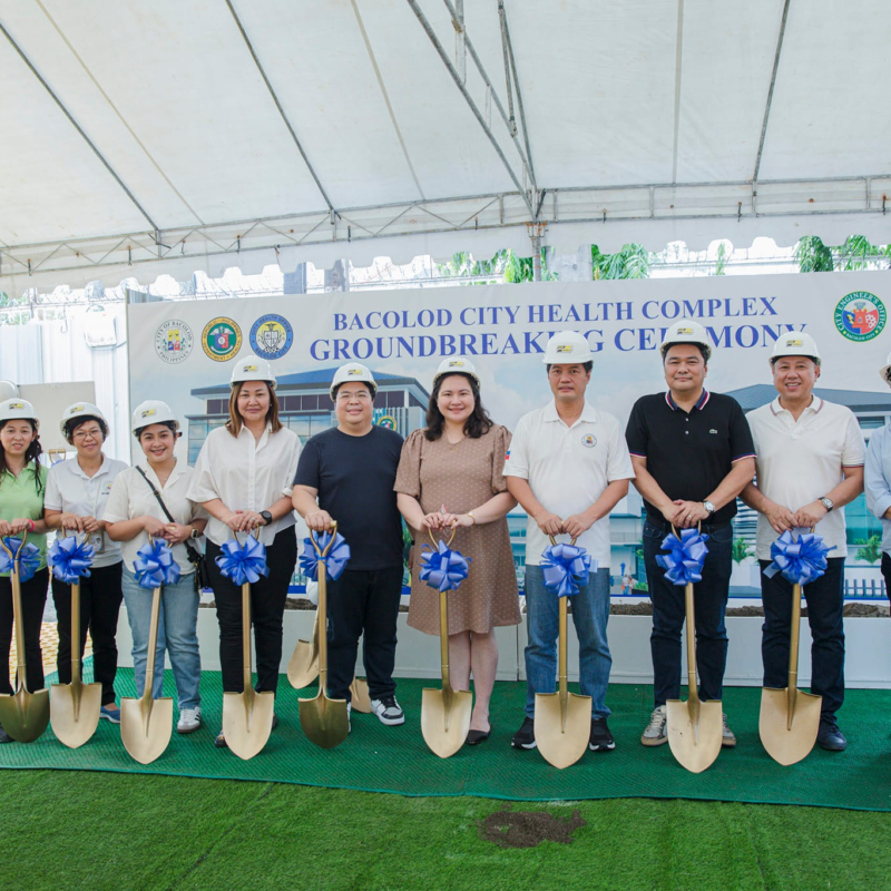 Bacolod breaks ground of P219M new city health complex