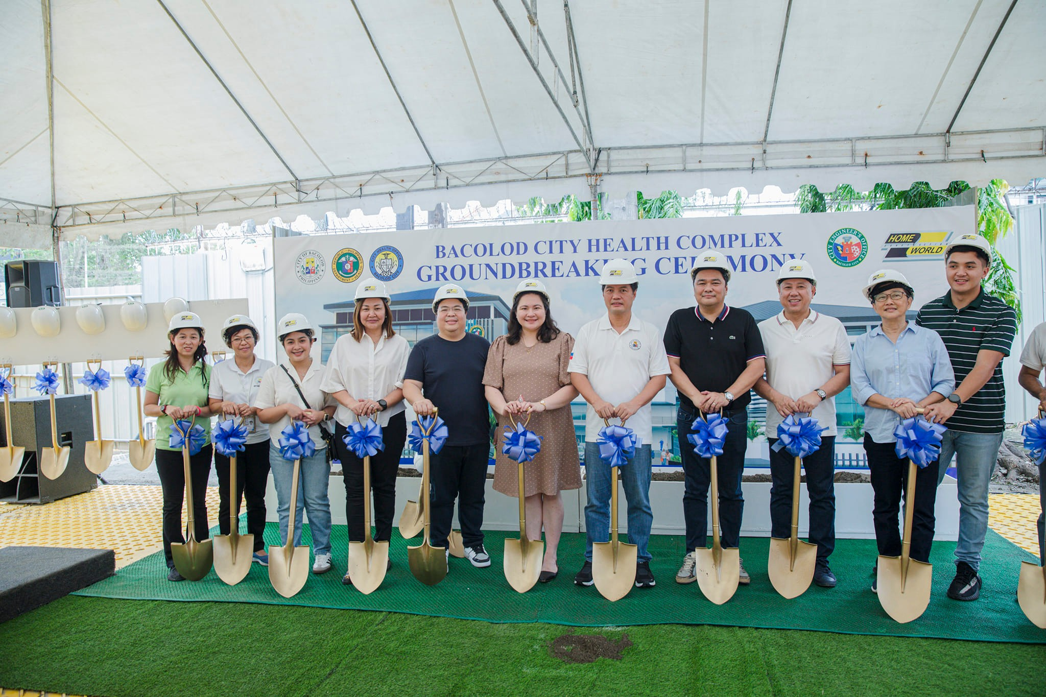Bacolod breaks ground of P219M new city health complex