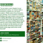 Booksale announces closure of Robinsons Bacolod branch