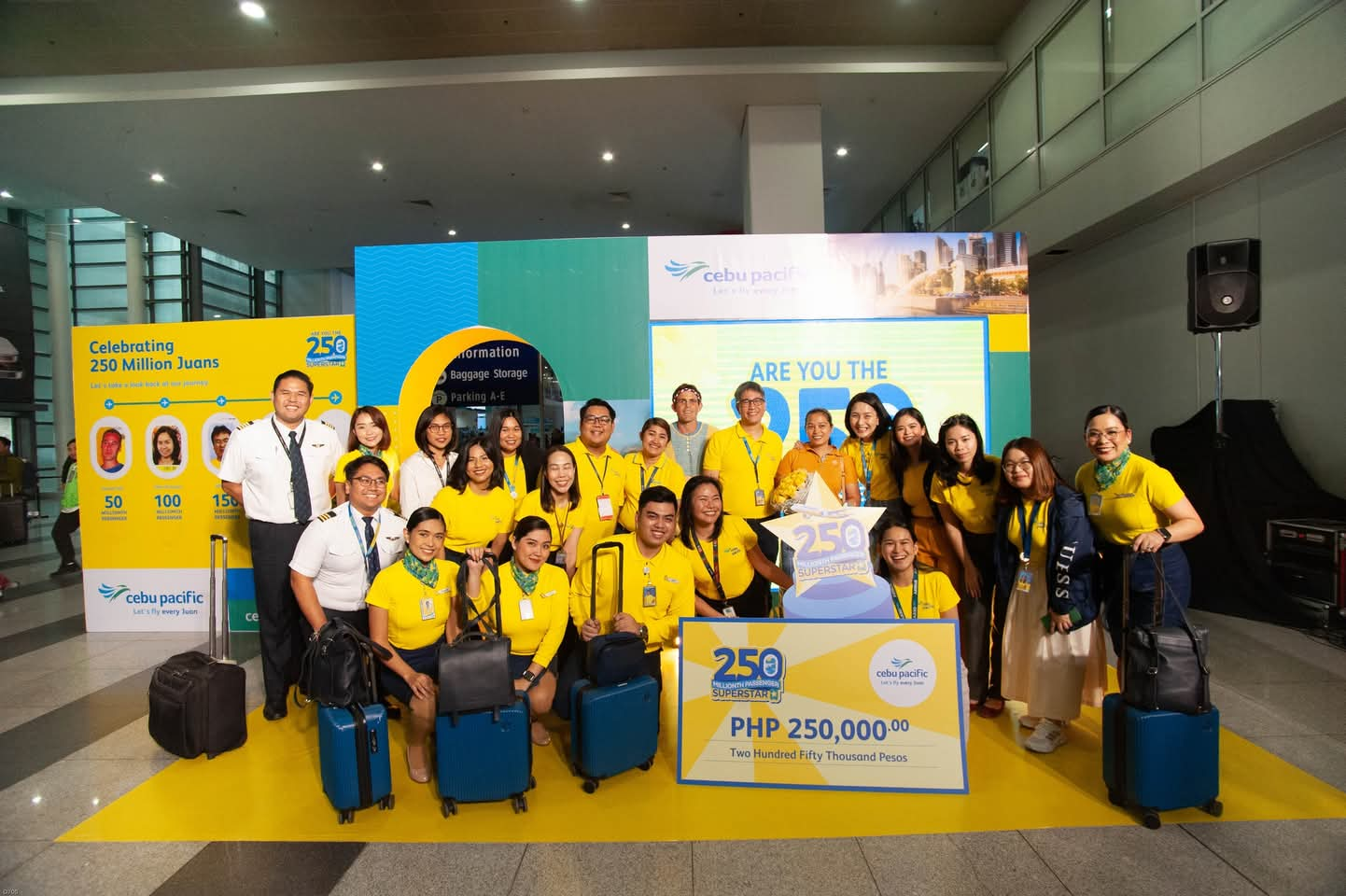 25 free flights, P250K for Bacoleña in Cebu Pacific milestone celebration