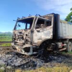 P9M worth of backhoe and dump trucks burned in Himamaylan
