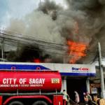 Fire hits cable company in Sagay, leaves P7.5M in damages