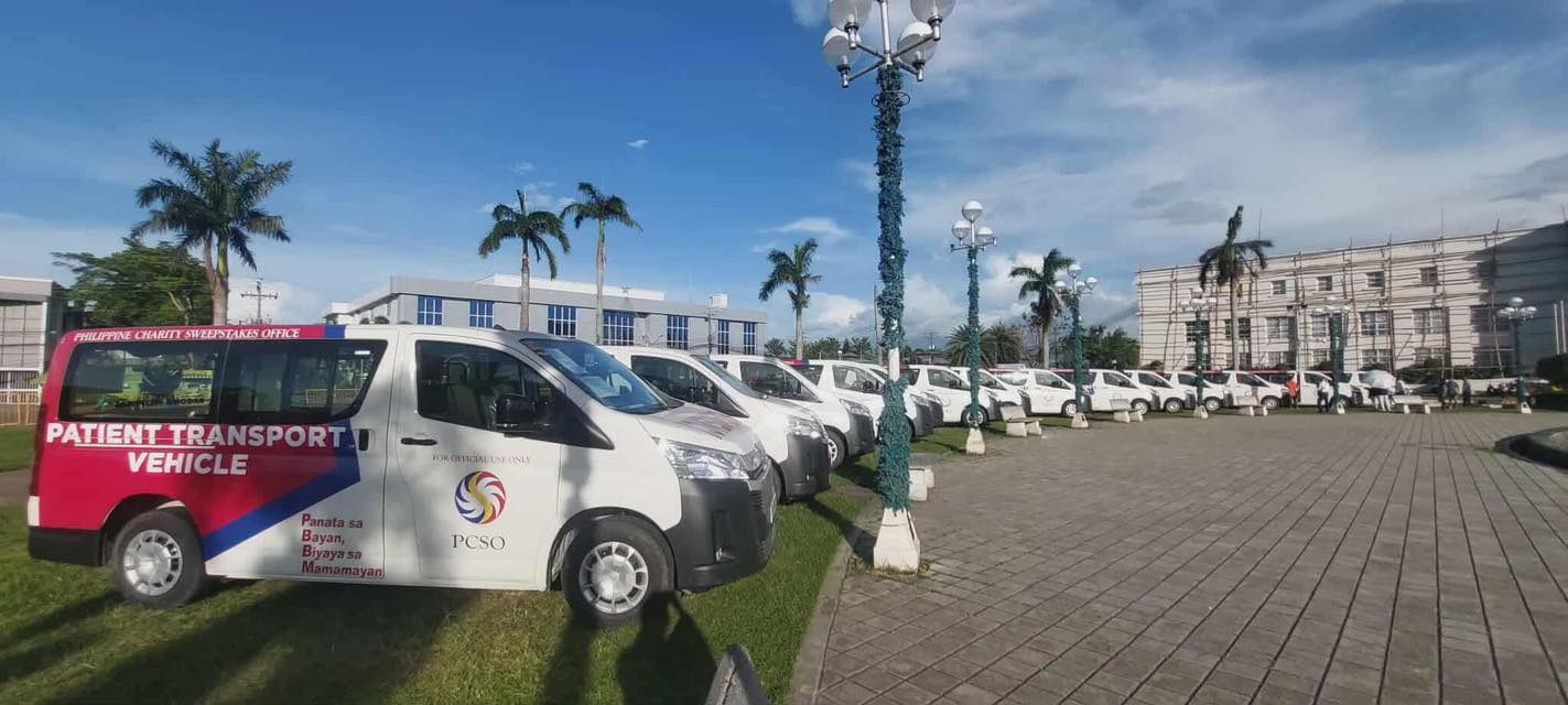 PCSO turns over 82 new ambulances to WV, NIR despite “Verbena”