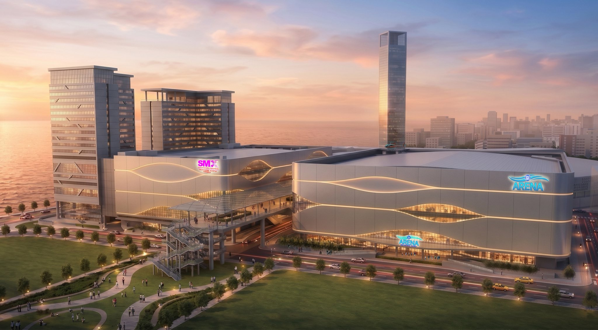 SM Seaside Cebu Arena on track for June 2026 opening